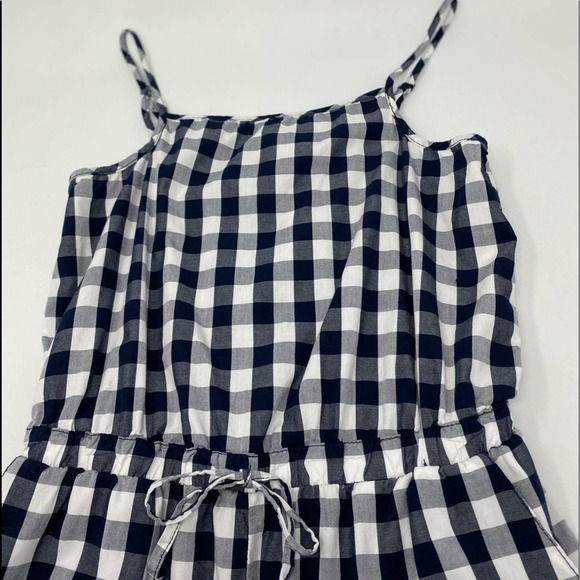 Cisono (S) Romper Navy Gingham Check - Picture 13 of 14